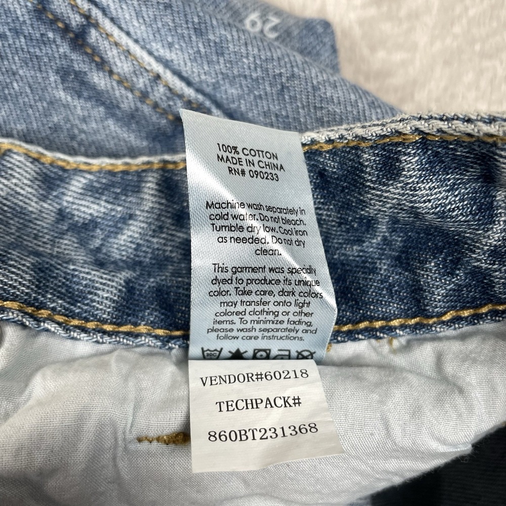 Pacsun Casey‎ Low Rise Baggy Jeans Womens 32x31 Blue Wide Leg Y2K Skater NEW - Picture 12 of 12